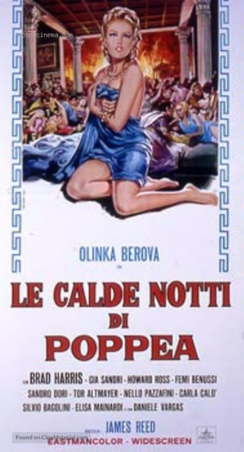 Le calde notti di Poppea - Italian Movie Poster