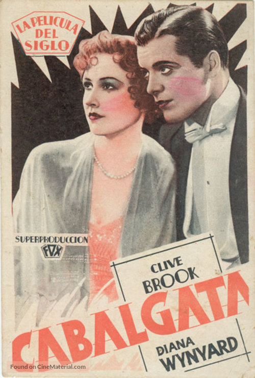 Cavalcade - Spanish Movie Poster