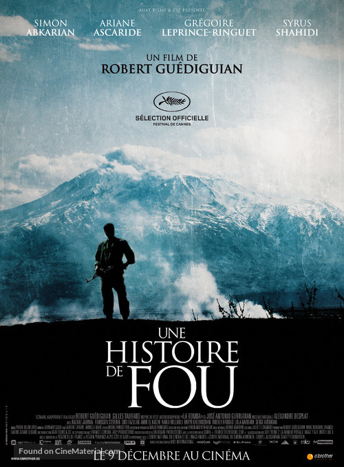 Une histoire de fou - Belgian Movie Poster