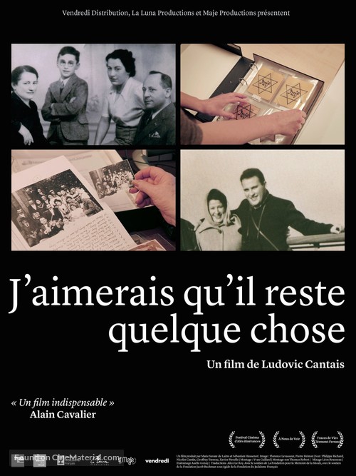 J&#039;aimerais qu&#039;il reste quelque chose - French Movie Poster