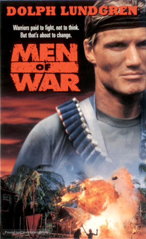 Men Of War - VHS movie cover