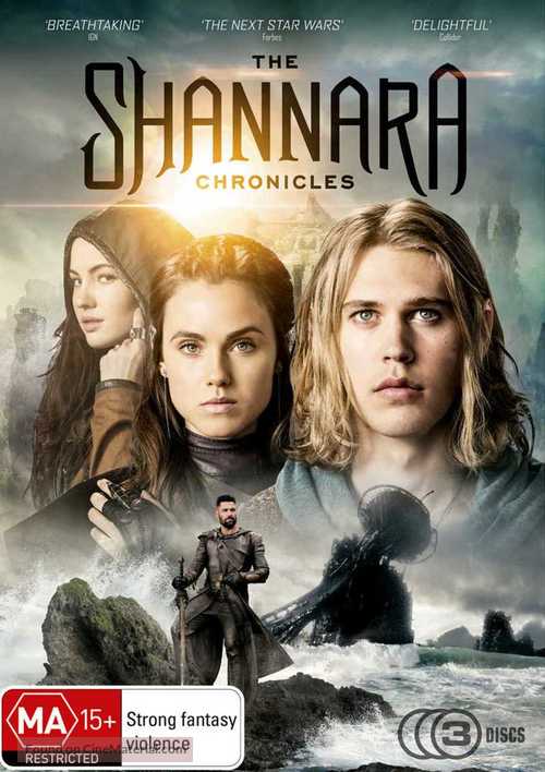 &quot;The Shannara Chronicles&quot; - Australian DVD movie cover
