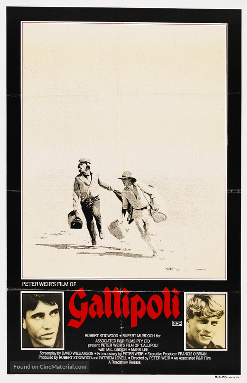 Gallipoli - Australian Movie Poster