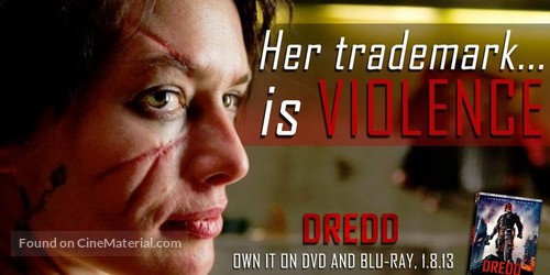 Dredd - Video release movie poster