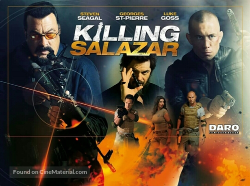 Killing Salazar - Romanian Movie Poster