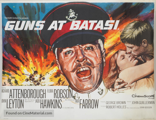 Guns at Batasi - British Movie Poster