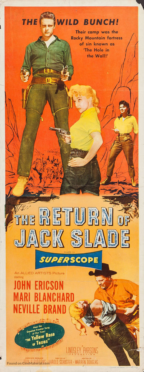 The Return of Jack Slade - Movie Poster