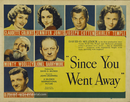 Since You Went Away - Movie Poster