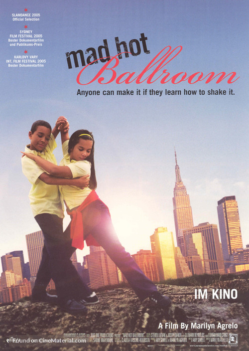 Mad Hot Ballroom - Swiss poster