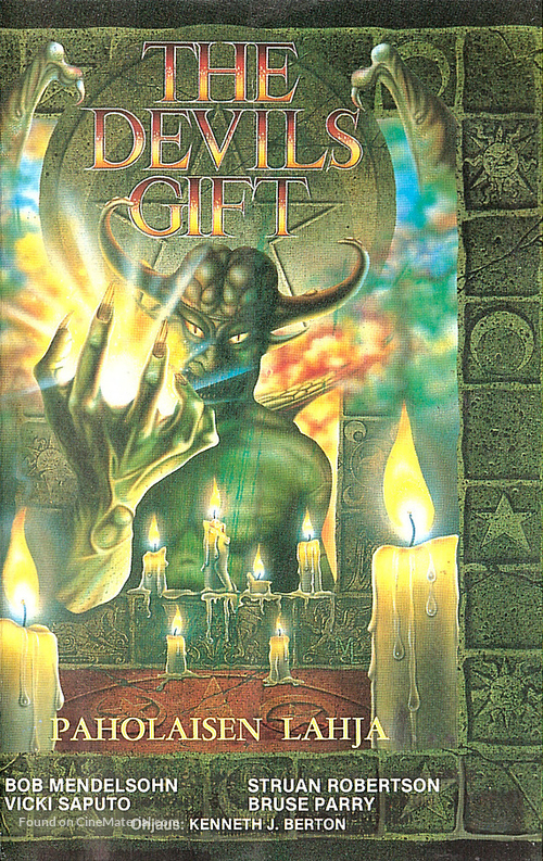 The Devil&#039;s Gift - Finnish VHS movie cover