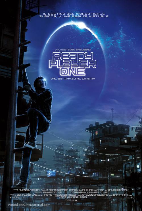 Ready Player One - Italian Movie Poster