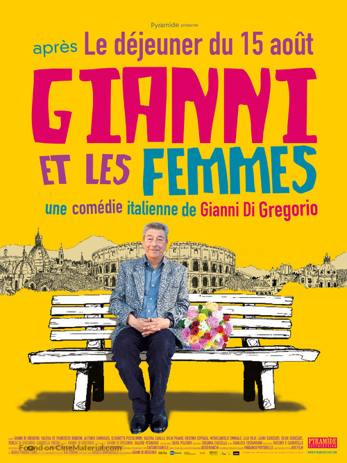Gianni e le donne - French Movie Poster