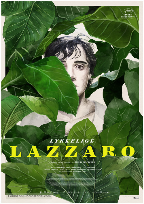 Lazzaro felice - Norwegian Movie Poster