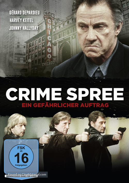 Crime Spree - German DVD movie cover
