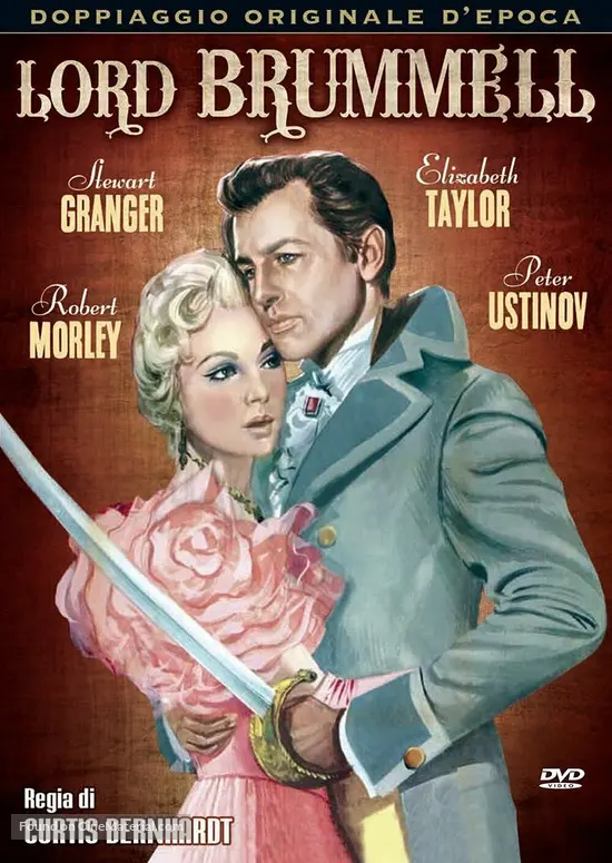 Beau Brummell 1954 Italian Dvd Movie Cover