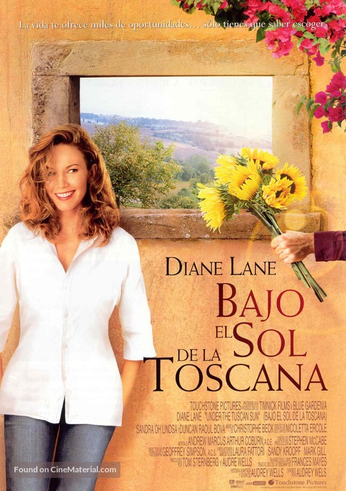 Under the Tuscan Sun - Spanish Movie Poster