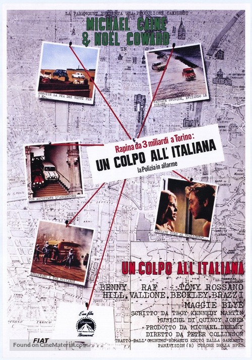 The Italian Job - Italian Movie Poster