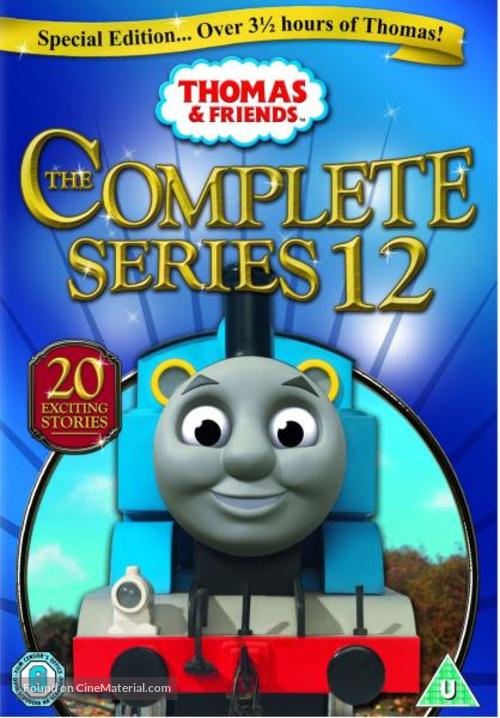 &quot;Thomas &amp; Friends: The Complete Series 12&quot; - British DVD movie cover