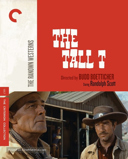 The Tall T - Blu-Ray movie cover