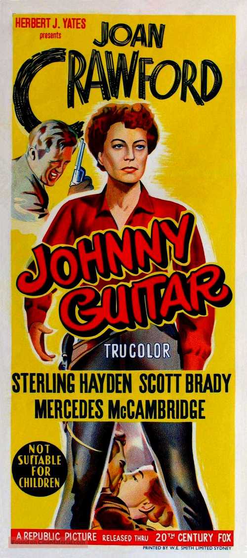 Johnny Guitar - Australian Movie Poster