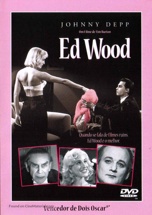 Ed Wood - Brazilian Movie Cover