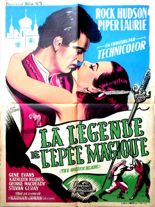 The Golden Blade - French Movie Poster