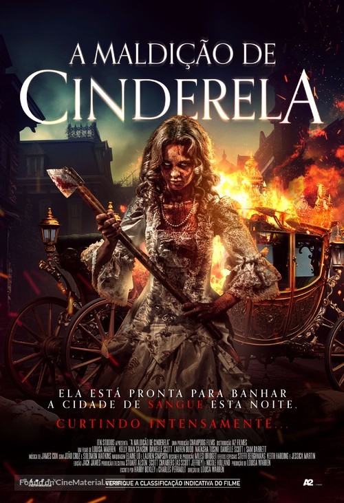 Cinderella&#039;s Curse - Brazilian Movie Poster