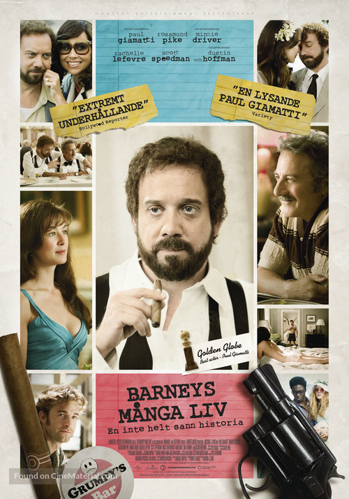 Barney&#039;s Version - Swedish Movie Poster