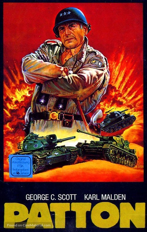 Patton - German Movie Cover