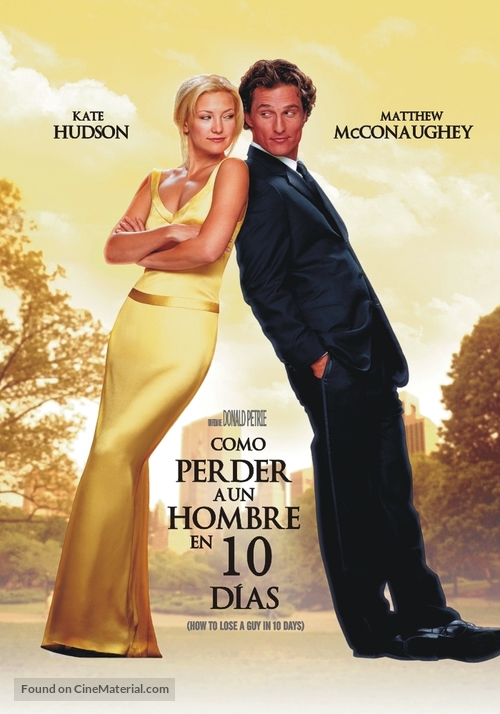 How to Lose a Guy in 10 Days - Argentinian DVD movie cover