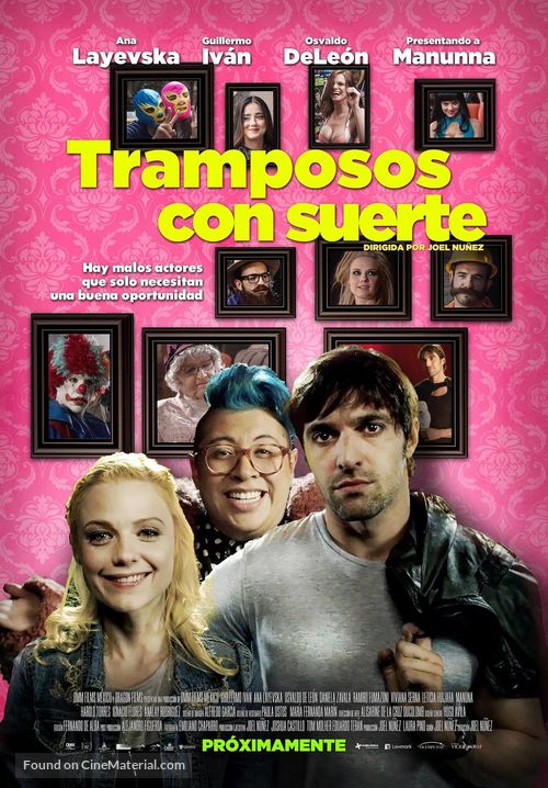 Tramposos con suerte - Mexican Movie Poster