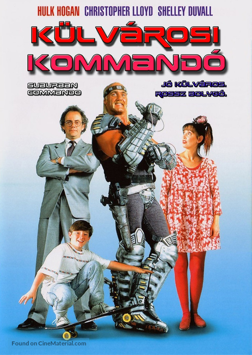 Suburban Commando - Hungarian DVD movie cover