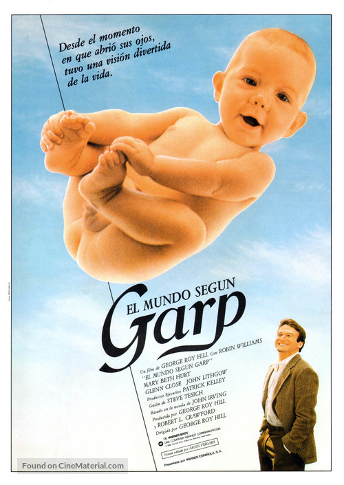 The World According to Garp - Spanish Movie Poster