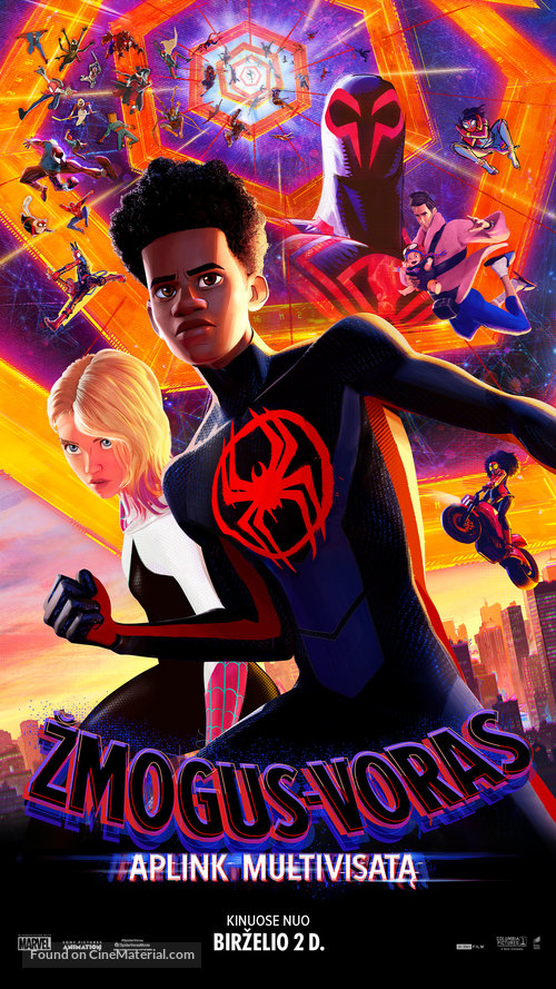 Spider-Man: Across the Spider-Verse - Lithuanian Movie Poster