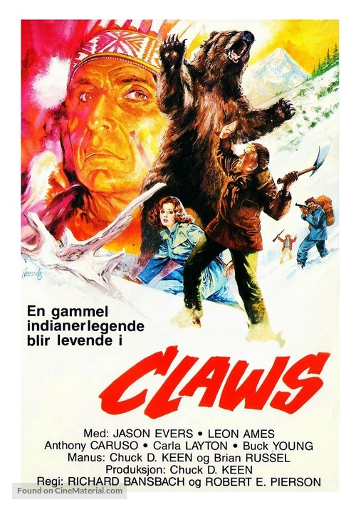 Claws - Norwegian Movie Cover