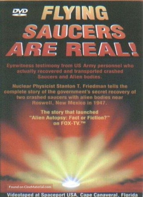 UFO&#039;s Are Real - DVD movie cover