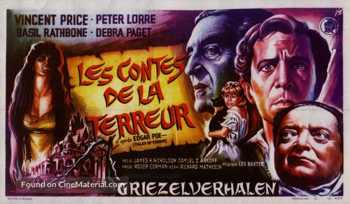 Tales of Terror - Belgian Movie Poster