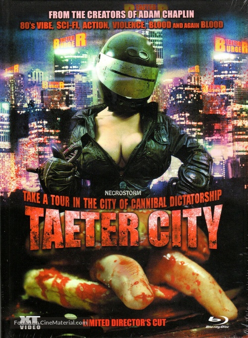 Taeter City - Austrian Blu-Ray movie cover