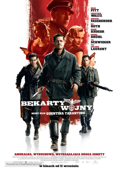 Inglourious Basterds - Polish Movie Poster