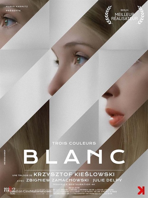 Trois couleurs: Blanc - French Re-release movie poster