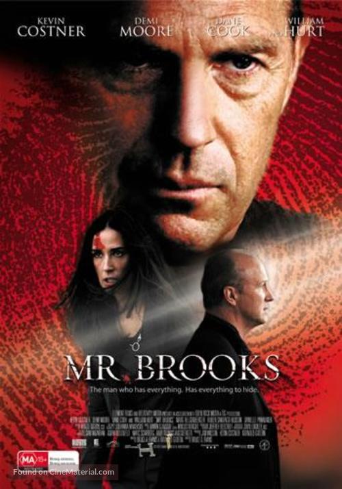 Mr. Brooks - Australian Movie Poster