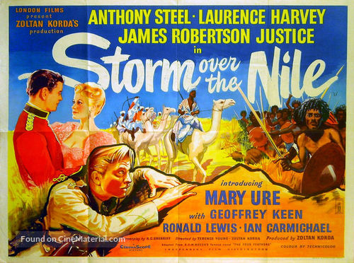 Storm Over the Nile - British Movie Poster