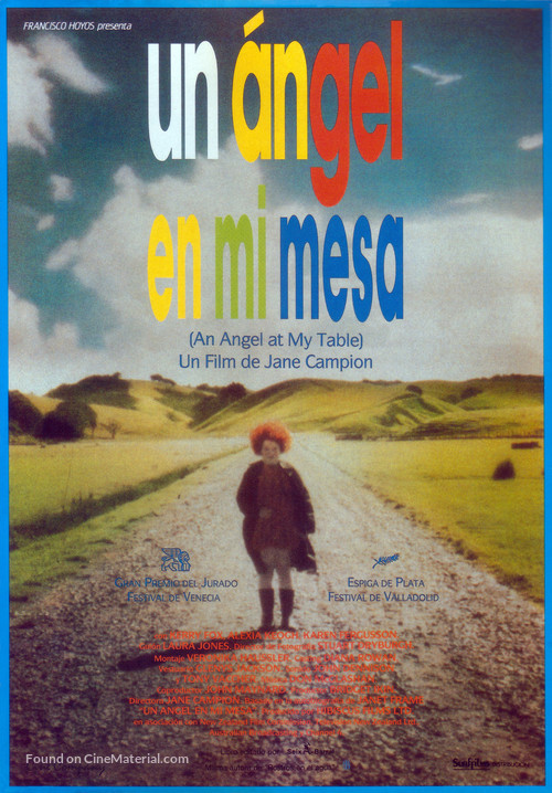 An Angel at My Table - Spanish Movie Poster