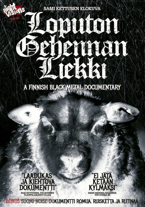 Loputon Gehennan liekki - Finnish Movie Cover
