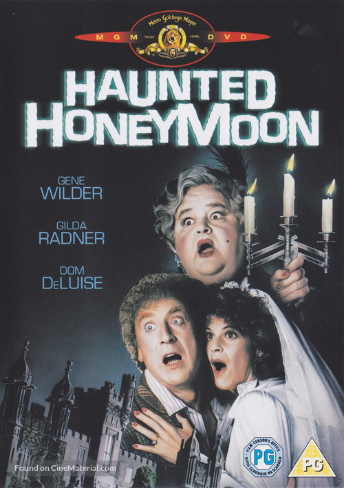 Haunted Honeymoon - British DVD movie cover