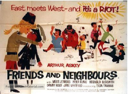 Friends and Neighbours - British Movie Poster