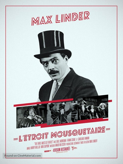 The Three Must-Get-Theres - French Re-release movie poster