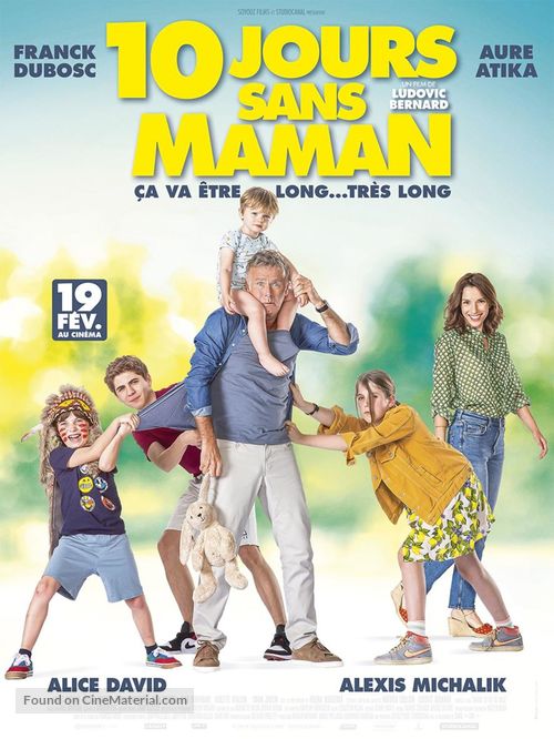10 jours sans maman - French Movie Poster