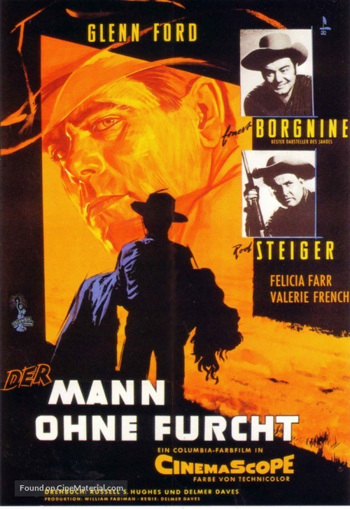 Jubal - German Movie Poster