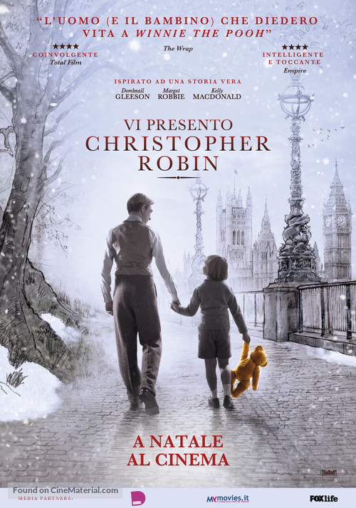 Goodbye Christopher Robin - Italian Movie Poster